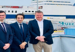 بسام راضي يتفقد ميناء تريستا الإيطالي الذي سيتم ربطه مع ميناء دمياط