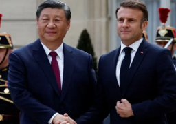 ماكرون ونظيره الصيني يبحثان تعزيز التنسيق المشترك بشأن الشرق الأوسط وأوكرانيا