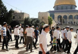 مُستوطنون يقتحمون الأقصى.. وقوات الاحتلال يعتقل 14 فلسطينيا من الضفة الغربية