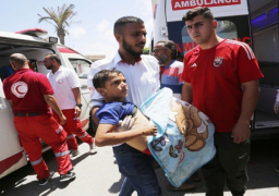 استشهاد 32 فلسطينيًا على الأقل في مجزرة جديدة للاحتلال بحق مدرسة تأوي نازحين في مُخيم النصيرات وسط غزة