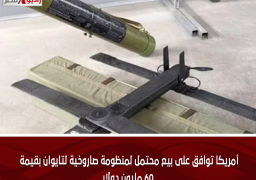 أمريكا توافق على بيع محتمل لمنظومة صاروخية لتايوان بقيمة 60 مليون دولار