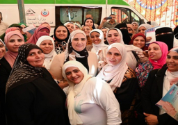 بالصور .. القباج تدشن حملة “من بدري أمان” للكشف المبكر وعلاج الأورام السرطانية المختلفة في 9 محافظات