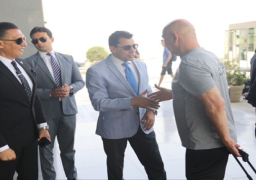 بالصور .. وزير الرياضة يستقبل المنتخب بعد عودته من غينيا بيساو ويؤكد ثقته في اللاعبين والجهاز الفني