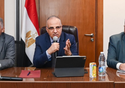 بالصور.. وزير الري يؤكد الحرص على تحسين بيئة العمل ومتابعة كل ما يخص العاملين بالوزارة