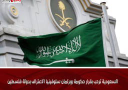 السعودية ترحب بقرار حكومة وبرلمان سلوفينيا الاعتراف بدولة فلسطين