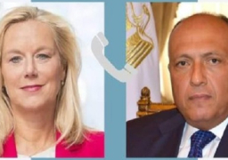 شكري والمنسقة الأممية للشئون الإنسانية في غزة يبحثان هاتفيا الوضع الإنساني في القطاع