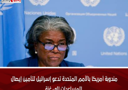 مندوبة أمريكا بالأمم المتحدة تدعو إسرائيل لتأمين إيصال المساعدات إلى غزة