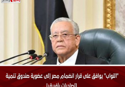 “النواب” يوافق على قرار انضمام مصر إلى عضوية صندوق تنمية الصادرات بأفريقيا