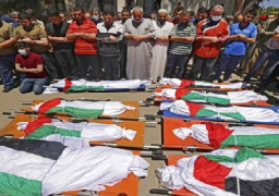 4 شهداء وعدد من الجرحى في قصف الاحتلال لسوق النصيرات وسط قطاع غزة