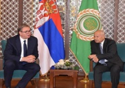 أبو الغيط يبحث مع الرئيس الصربي الـقضايـا الإقـليمية والـدولـية وفـي مقدمتها الحرب الاسرائيلية على قطاع غزة