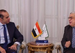 وزير الشئون النيابية والقانونية يبحث مع رئيس مجلس الدولة تعزيز التعاون المشترك