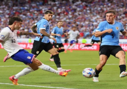 أوروجواي تهزم أمريكا 1-0 وتطيح بها خارج بطولة كوبا أمريكا