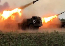 القوات الروسية تستهدف قاعدة لواء تابع للحرس الوطني الأوكراني في مقاطعة كييف