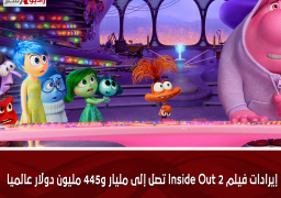 إيرادات فيلم Inside Out 2 تصل إلى مليار و445 مليون دولار عالميا