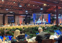 بالصور.. المشاط من البرازيل: إدارة الموارد المائية بكفاءة ينعكس بشكل مباشر على تنفيذ مختلف أهداف التنمية المستدامة