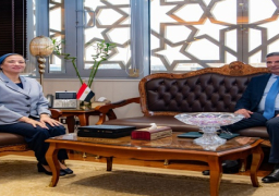 بالصور.. وزيرة البيئة تبحث مع وزير الزراعة الإجراءات الاستباقية لمواجهة ظاهرة السحابة السوداء قبل بدء موسم حصاد الأرز
