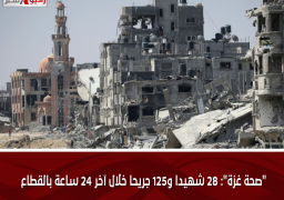 “صحة غزة”: 28 شهيدا و125 جريحا خلال آخر 24 ساعة بالقطاع