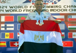 لاعب القوات المسلحة محمد طارق يحقق إنجازًا رياضيًا في بطولة العالم للسباحة بالزعانف بصربيا