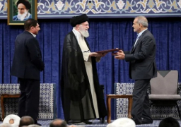 مراسم تنصيب بزشكيان رئيسا جديدا لإيران