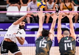 منتخب مصر للطائرة يخسر ثاني مبارياته أمام إيطاليا فى اولمبياد باريس