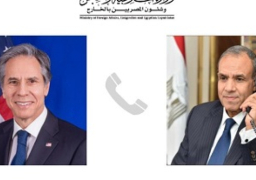 وزير الخارجية يبحث هاتفيا مع نظيره الأمريكي تطورات الوضع في لبنان وقطاع غزة والسودان