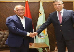 وزير الزراعة يستقبل مدير المركز الاقليمي للاصلاح الزراعي والتنمية الريفية