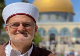 الاحتلال الإسرائيلي يمنع الشيخ عكرمة صبري من دخول المسجد الأقصى لمدة 6 أشهر