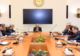 بالصور .. وزير الخارجية يجتمع بقيادات وأعضاء قطاع الشئون العربية