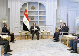 بالصور.. الرئيس السيسي يتسلم رسالة خطية من نظيره الإريتري أسياس أفورقي