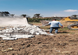 بالصور.. ” الزراعة ” تواصل منع التعديات على الرقعة الزراعية