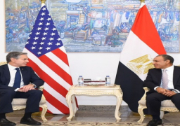 بالصور.. وزير الخارجية يبحث مع نظيره الأمريكي الجهود المشتركة لوقف الحرب في غزة