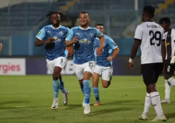 بهدف في الدقيقة 95.. بيراميدز ينهي مبارياته في الدوري بفوز صعب على الداخلية