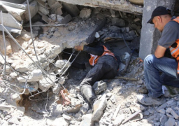 شهداء وجرحى في قصف الاحتلال لعدة مناطق في قطاع غزة في اليوم 319 من العدوان