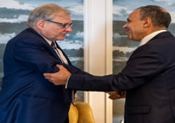 وزير الخارجية والهجرة يعقد اجتماعاً مع المبعوث الأمريكي لليبيا ريتشارد نورلاند