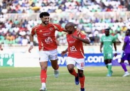 الأهلي يفوز على جورماهيا الكيني 3-0 ويضع قدما في مجموعات دوري أبطال إفريقيا