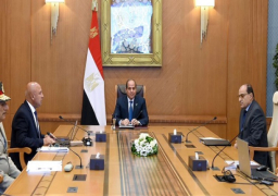 الرئيس السيسى يطلع على الموقف التنفيذي لعدد من الملفات ذات الصلة بالتنمية الصناعية والعمرانية