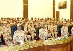 بالصور .. وزير الدفاع يشهد تنفيذ المرحلة الرئيسية لمشروع مراكز القيادة الإستراتيجى التعبوى التخصصي للقوات الجوية وقوات الدفاع الجوى