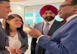 بالصور.. المشاط تُناقش التعاون المشترك مع رئيس “البنك الدولي” ورئيس “بنك التنمية الأفريقي”