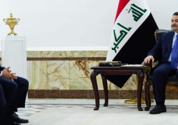 بالصور.. رئيس الوزراء العراقي يستقبل وزير الصناعة والنقل ووفد من كبرى الشركات المصرية