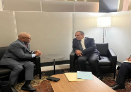 بالصور.. وزير الخارجية يلتقي مع سكرتير عام منظمة الدول الثماني الإسلامية النامية للتعاون الاقتصادي