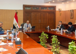 بالصور.. وزير الري يبحث مع سفير اليابان بالقاهرة تعزيز التعاون بين البلدين في مجال الموارد المائية