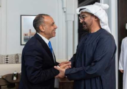 خلال لقائه بالشيخ محمد بن زايد.. وزير الخارجية يؤكد اعتزاز مصر بالتواصل المستمر مع القيادة السياسية الإماراتية