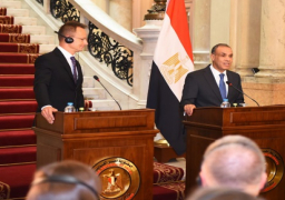 خلال مؤتمر صحفي مع نظيره المجري.. وزير الخارجية: نتطلع لرفع مستوى العلاقات إلى الشراكة الاستراتيجية بين البلدين