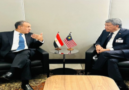 وزير الخارجية والهجرة يلتقي بنظيره الماليزي علي هامش فعاليات الجمعية العامة للأمم المتحدة