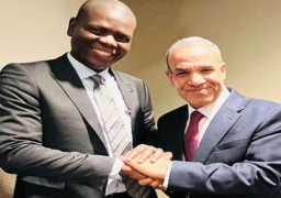 وزير الخارجية والهجرة يلتقي مع وزير الخارجية والتعاون الدولي بجنوب إفريقيا