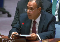 وزير الخارجية يؤكد أمام الجلسة الطارئة لمجلس الأمن حول الوضع في فلسطين على رفض مصر الكامل لاستهداف المدنيين