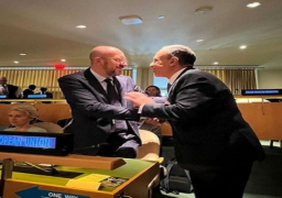 وزير الخارجية يلتقي رئيس المجلس الأوروبي ورئيسة المفوضية الأوروبية