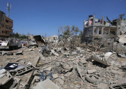 استشهاد 5 فلسطينيين وإصابة آخرين إثر قصف الإحتلال الإسرائيلي وسط وجنوب غزة