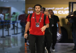 الأهلي يصل استاد محمد بن زايد استعدادا لمواجهة سيراميكا كليوباترا بالسوبر المصري