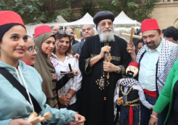 بالصور .. البابا تواضروس يشهد انطلاق برنامج فعاليات وزارة الثقافة بالكاتدرائية المرقسية بالعباسية وسط إقبال كبير